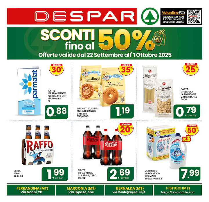 SCONTI FINO AL 50%
