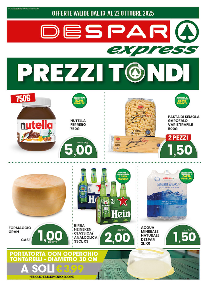 PREZZI TONDI