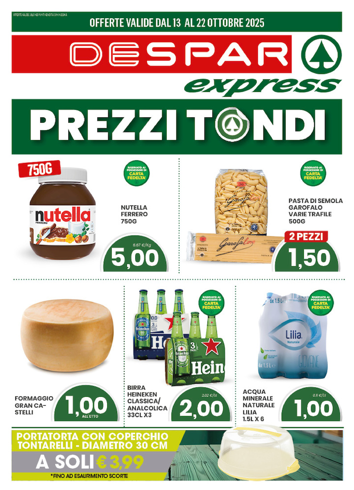 PREZZI TONDI