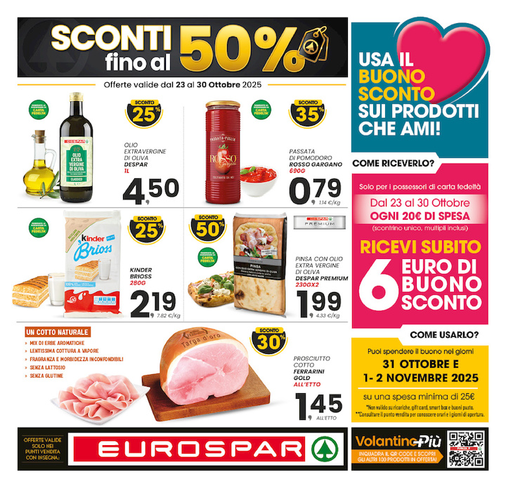 Sconti fino al 50%