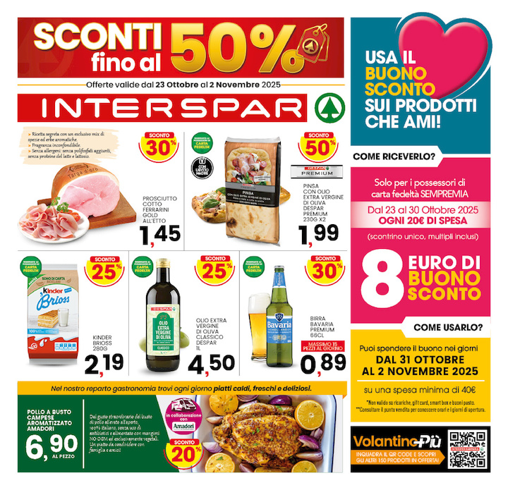 Sconti fino al 50%