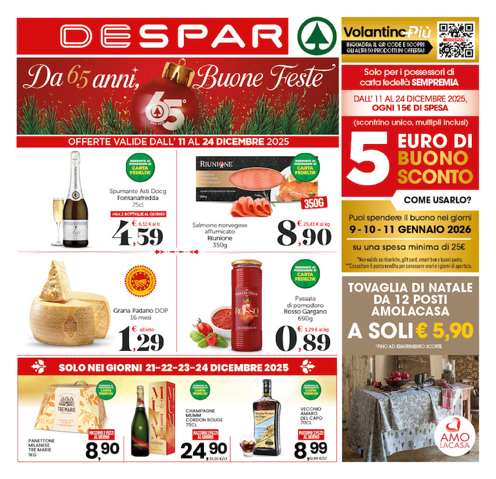 Da 65 anni, Buone Feste