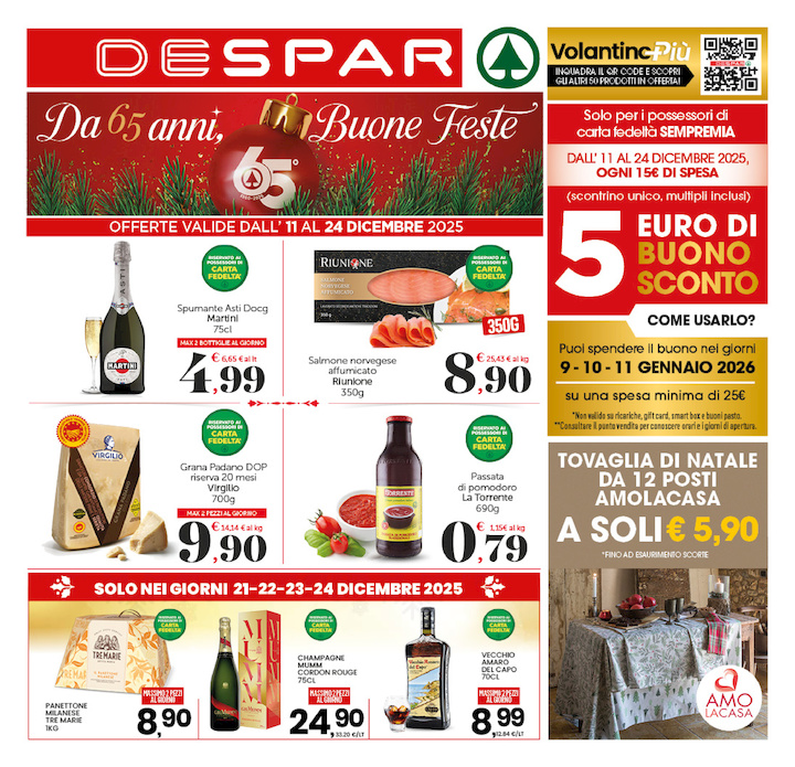 Da 65 anni, Buone Feste