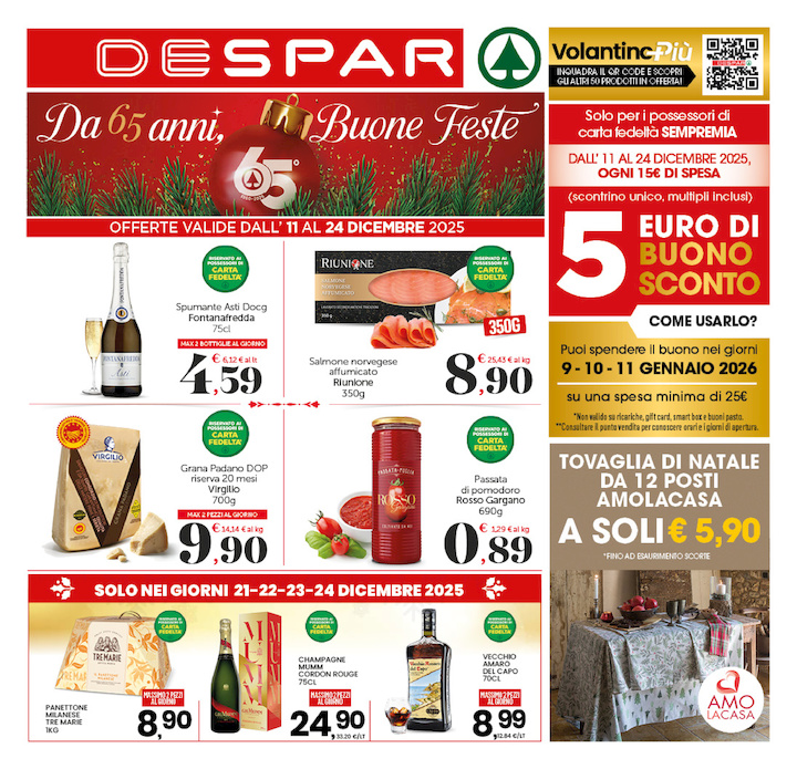 Da 65 anni, Buone Feste