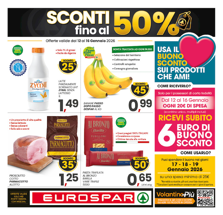 Sconti fino al 50%
