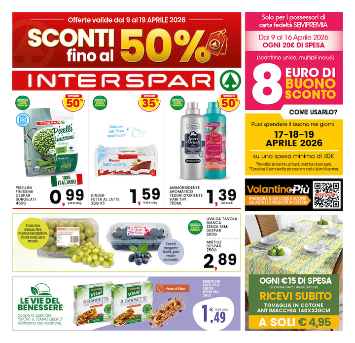 Sconti fino al 50%