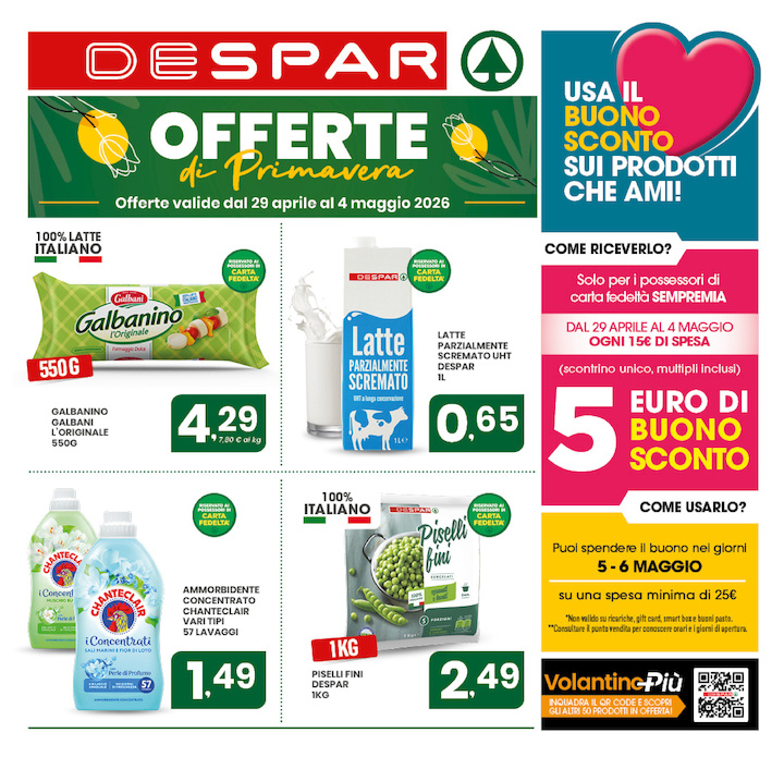 OFFERTE DI PRIMAVERA