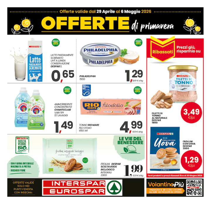 OFFERTE DI PRIMAVERA