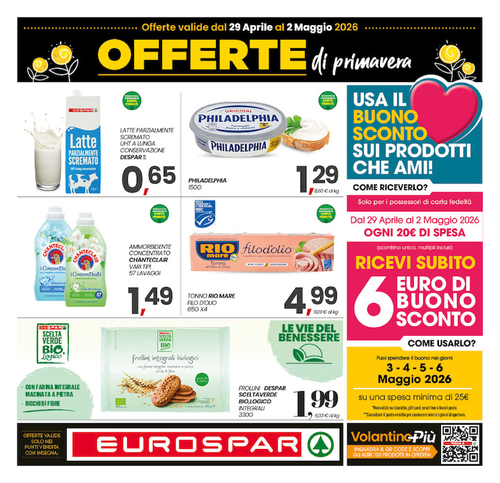 OFFERTE DI PRIMAVERA