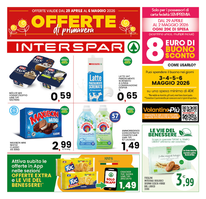 OFFERTE DI PRIMAVERA