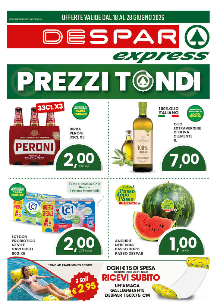 PREZZI TONDI