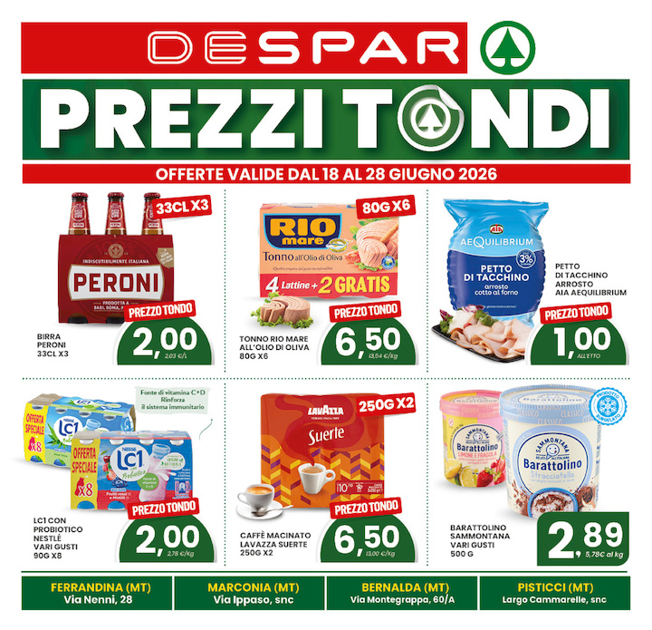 PREZZI TONDI