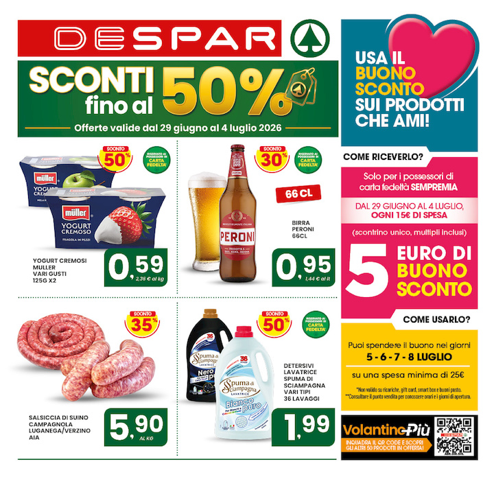 SCONTI fino al 50%