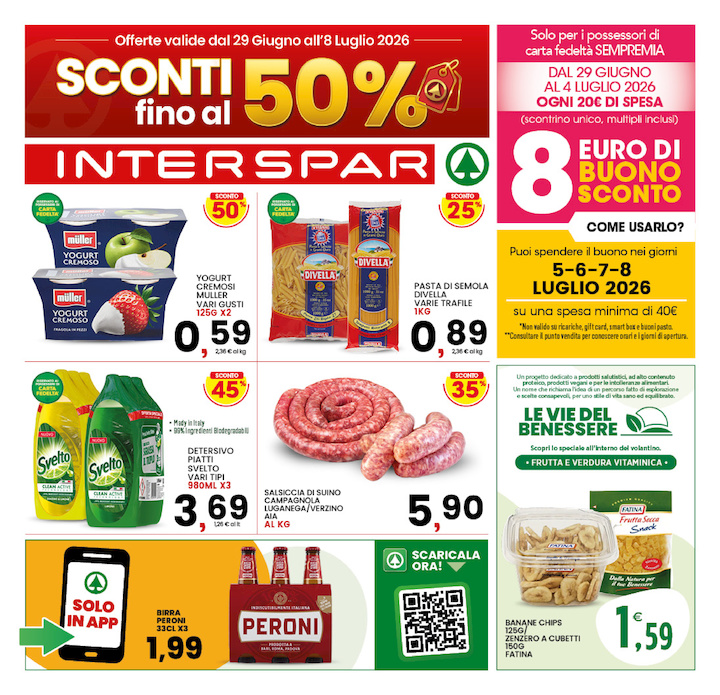 SCONTI fino al 50%