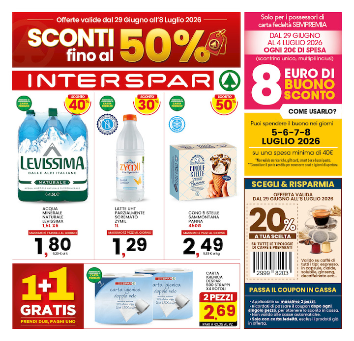 SCONTI fino al 50%