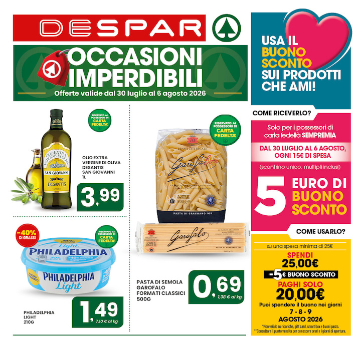 OFFERTE IMPERDIBILI
