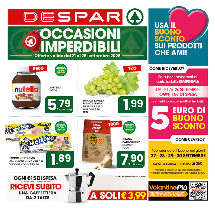 OFFERTE IMPERDIBILI