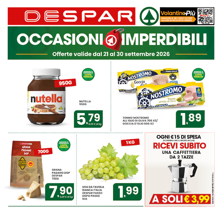 OFFERTE IMPERDIBILI
