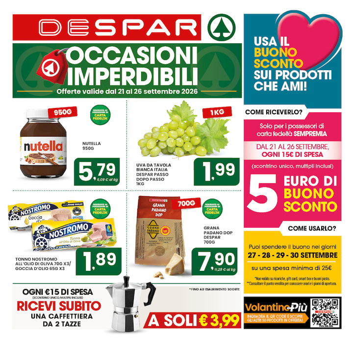 OFFERTE IMPERDIBILI
