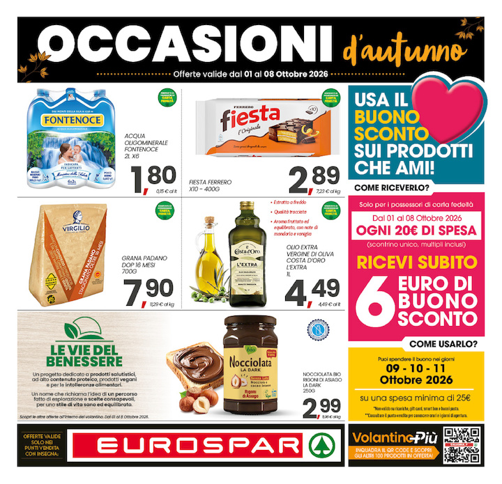 OCCASIONI d'autunno