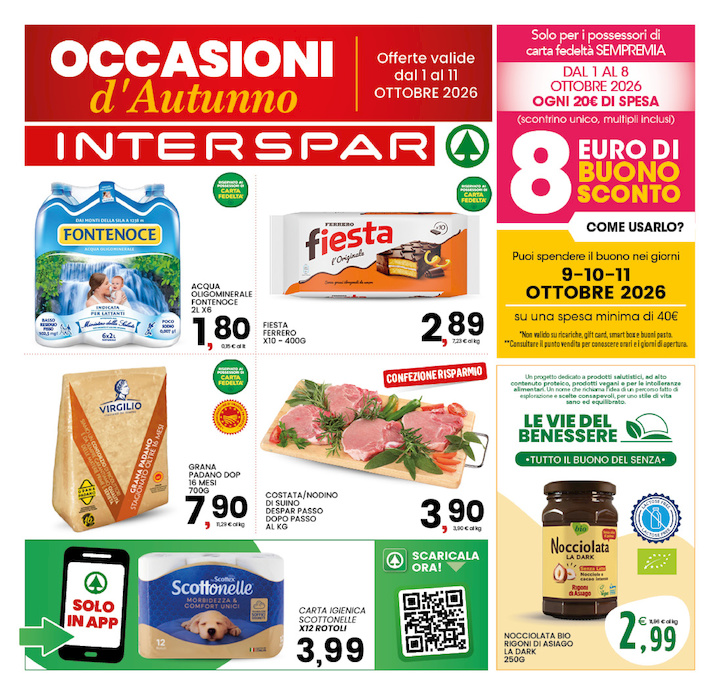 OCCASIONI d'autunno