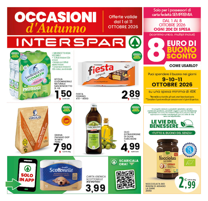 OCCASIONI d'autunno