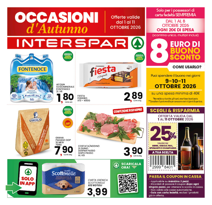 OCCASIONI d'autunno