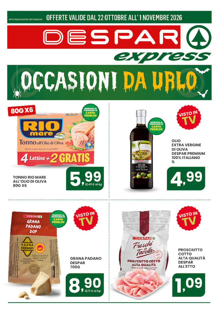 OCCASIONI DA URLO