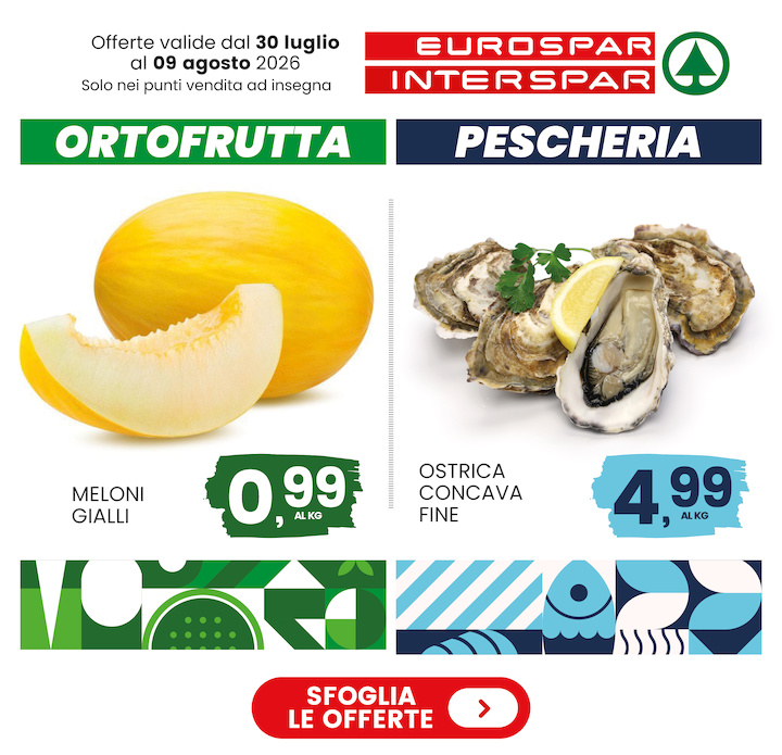 ORTOFRUTTA - PESCHERIA