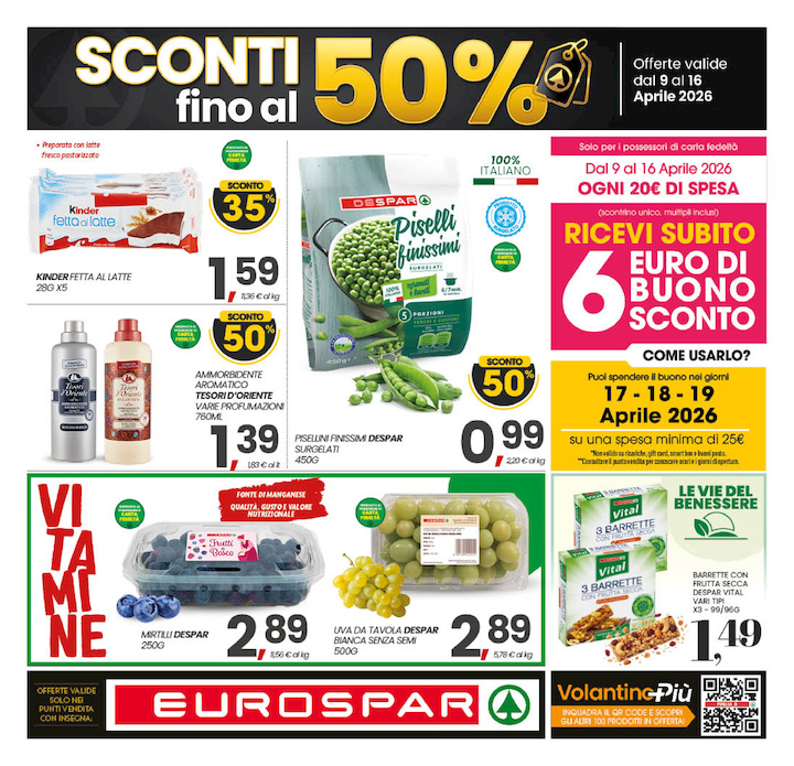 Sconti fino al 50%