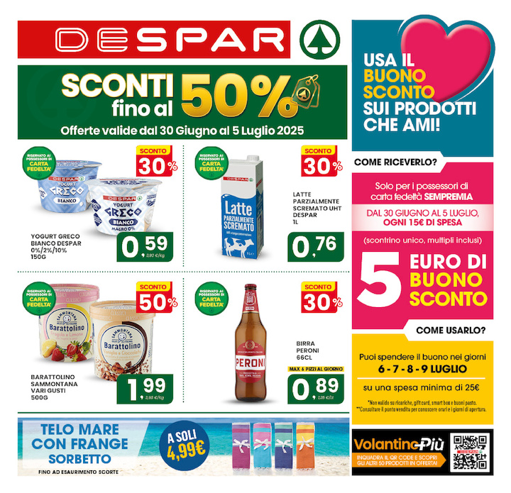 SCONTI FINO AL 50%