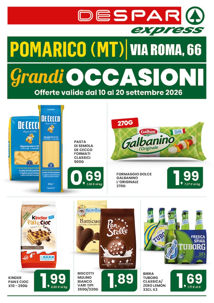 Grandi OCCASIONI