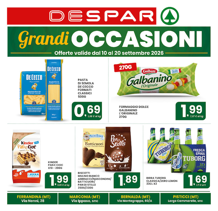 Grandi OCCASIONI