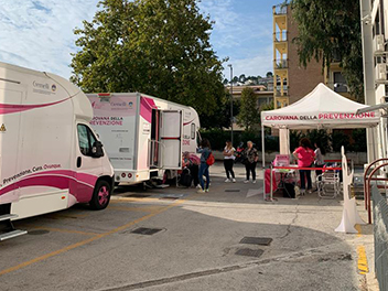 Eurospar Pescara: Terza Tappa della Carovana della Prevenzione