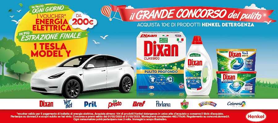 HENKEL: IL GRANDE CONCORSO DEL PULITO HENKEL: IL GRANDE CONCORSO DEL PULITO
