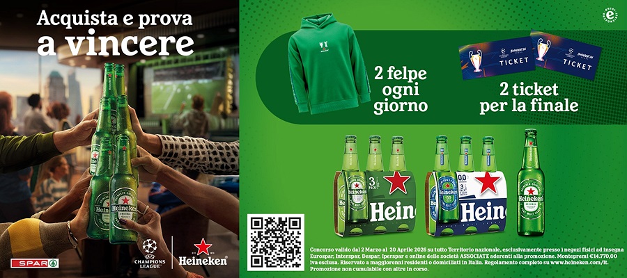 HEINEKEN: ACQUISTA E PROVA A VINCERE HEINEKEN: ACQUISTA E PROVA A VINCERE